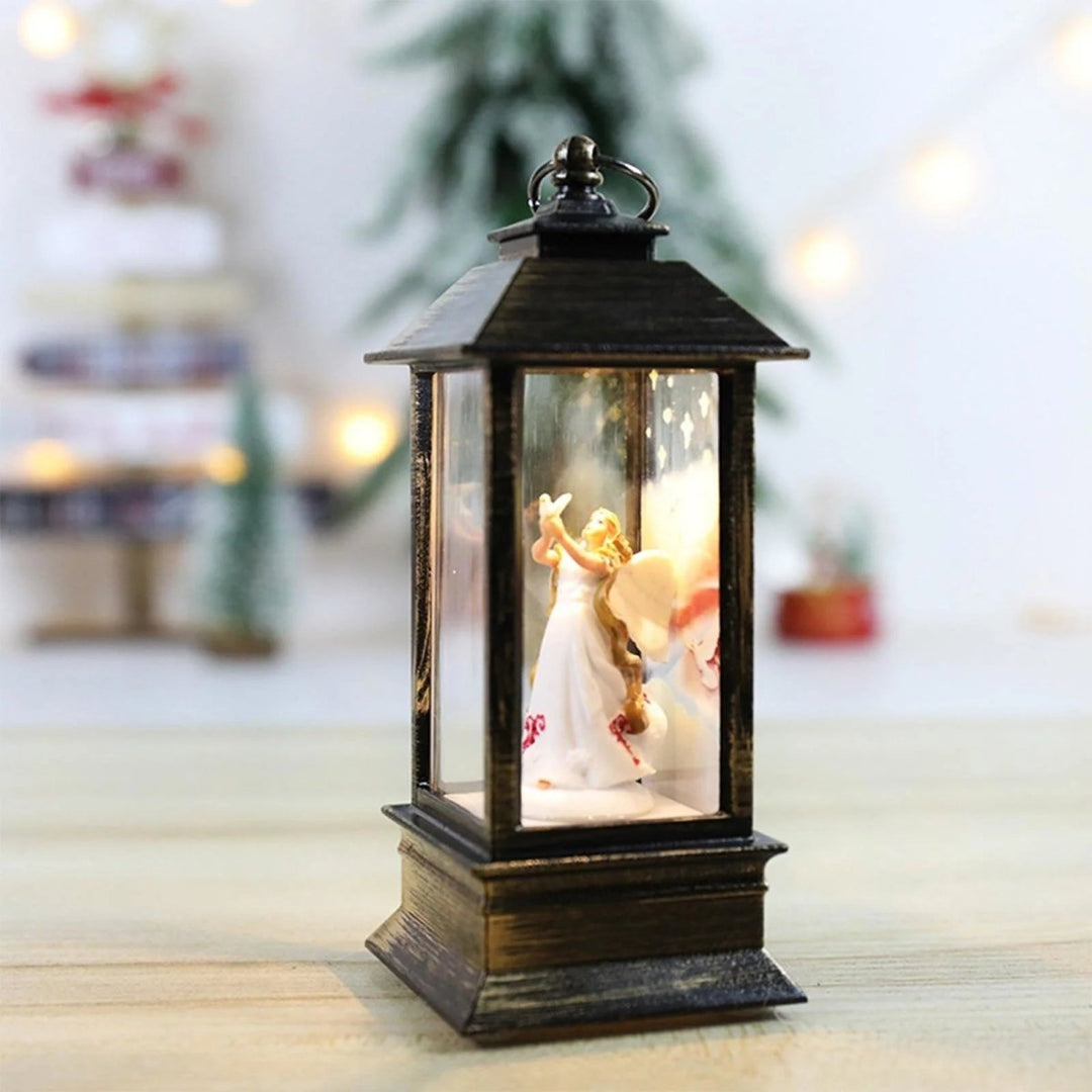 Retro Lantaarn Buiten met Warm Licht en Timer voor Tuin en Feestdecoratie 6