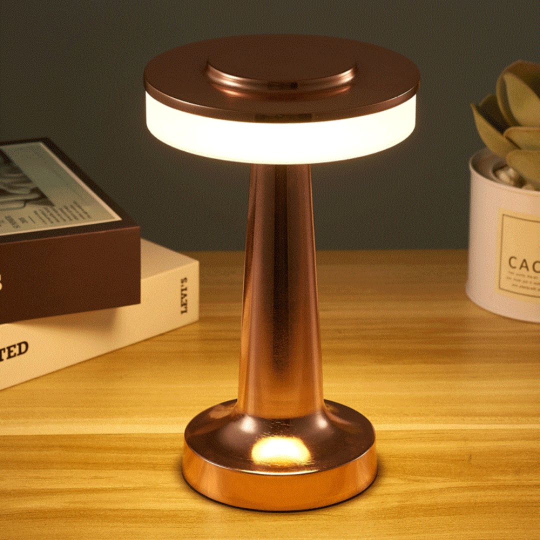 Retro Oplaadbare Tafellamp voor Thuis en Commercieel Gebruik Dimmable 5