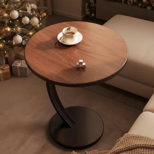 Ronde Bijzettafel Compact Voor Kleine Ruimtes 5