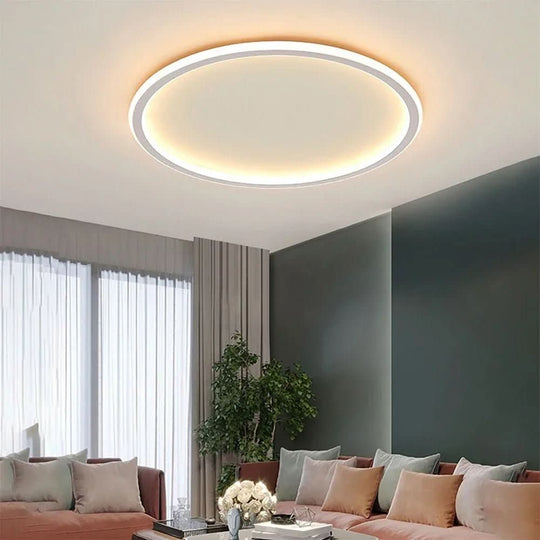 Ronde LED-plafondlamp Scandinavisch Design 1