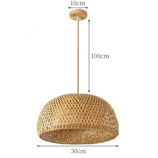 Rotan Hanglamp Voor Woonkamer en Slaapkamer Met Unieke Natuurlijke Charme 10