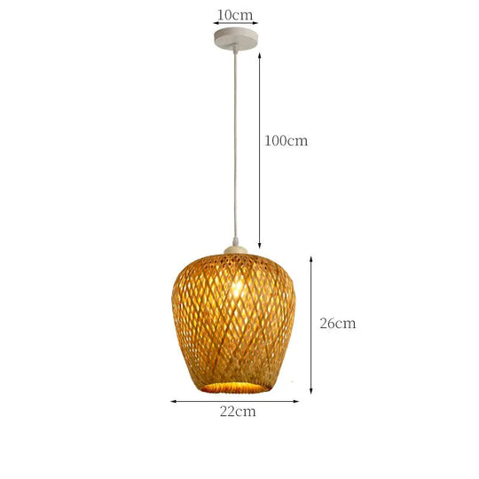 Rotan Hanglamp Voor Woonkamer en Slaapkamer Met Unieke Natuurlijke Charme 13