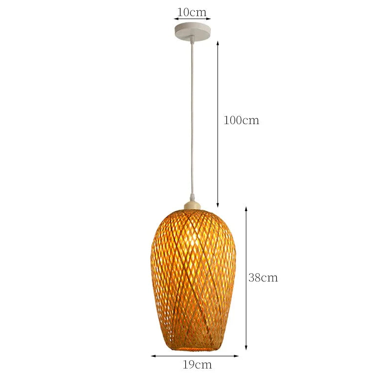 Rotan Hanglamp Voor Woonkamer en Slaapkamer Met Unieke Natuurlijke Charme 15
