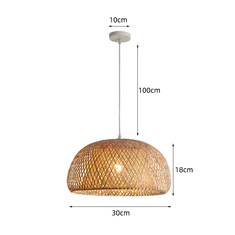 Rotan Hanglamp Voor Woonkamer en Slaapkamer Met Unieke Natuurlijke Charme 16