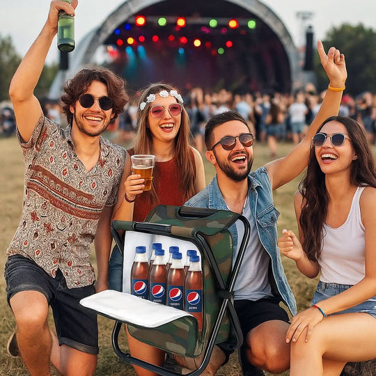 Rugzak met Klapstoel en Koelvak voor Outdoor Activiteiten 5