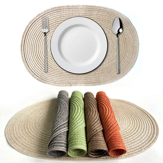 Rustieke Boho Placemat Set voor Eettafel 1