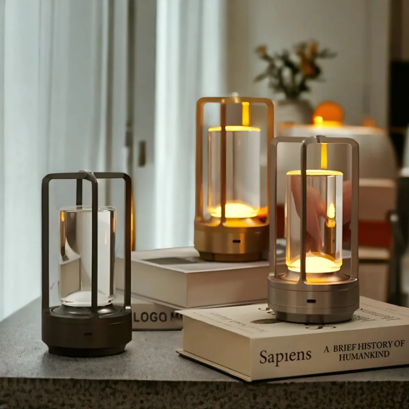 Scandinavische LED Tafellamp Draadloos 0