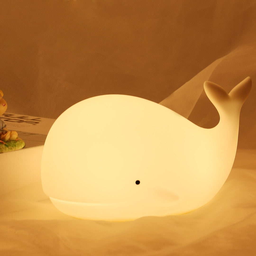 Schattig Nachtlampje Walvis Compact voor Slaapkamer en Baby-Kamer 7