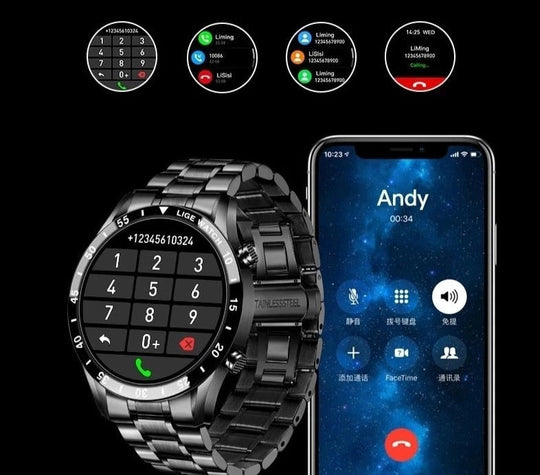 Smartwatch Voor Dames en Heren Met 4G Connectiviteit En Modern Ontwerp 2