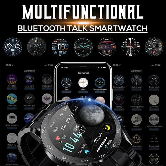 Smartwatch voor Bloedsuikermonitoring en Hartslagmeting met Stijlvol Ontwerp 6