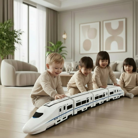 Speelgoedtrein met 360° Rotatie en Interactieve Functies 1