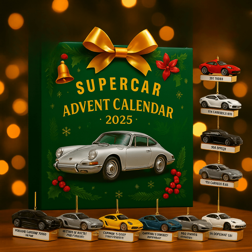 Supercar Adventskalender voor Verzamelaars 3