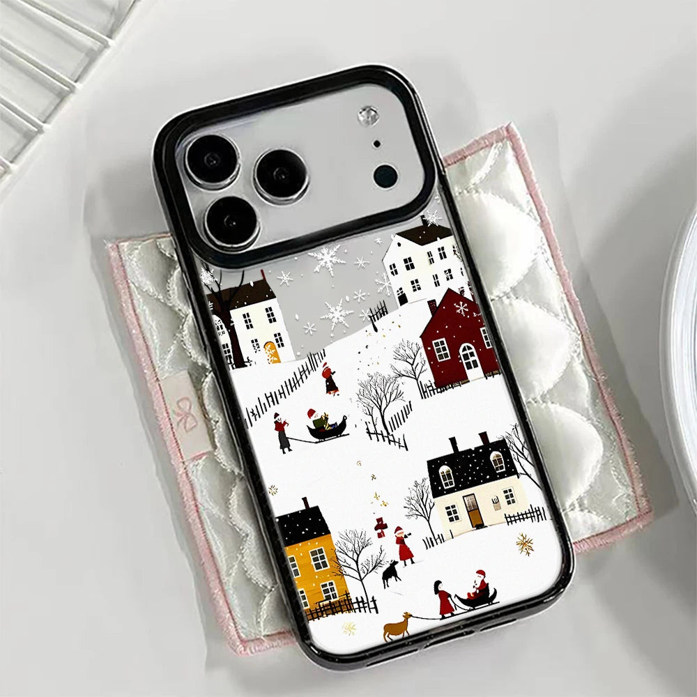 Telefoon Case Huis Landschap voor iPhone 0