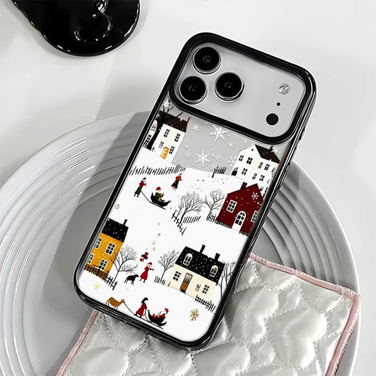 Telefoon Case Huis Landschap voor iPhone 3