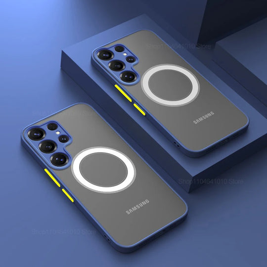 Telefoon Case Matte Magnetisch voor Samsung Galaxy 8
