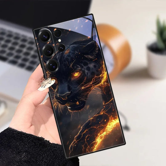 Telefoon Case met Dierlijke Ontwerpen voor Samsung Galaxy S25 33