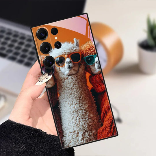 Telefoon Case met Dierlijke Ontwerpen voor Samsung Galaxy S25 38