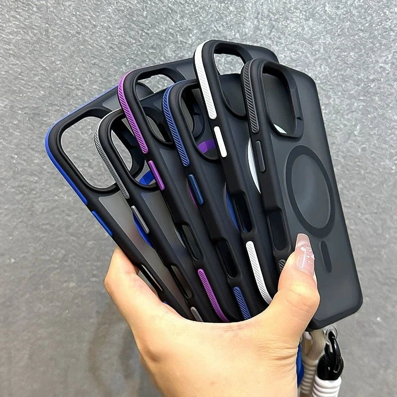 Telefoon Case met Lanyard voor iPhone Pro Max 1