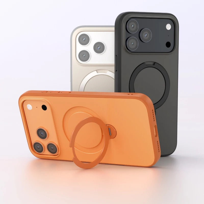 Telefoon Case met Roterende Stand voor iPhone 1