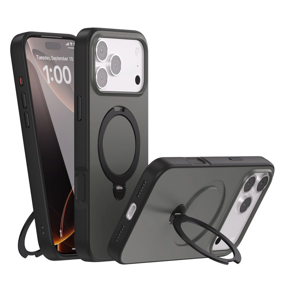 Telefoon Case met Roterende Stand voor iPhone 9