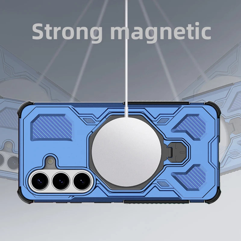 Telefoon Case voor Samsung Galaxy A17 A57 A37 5G met Ring Houder 5