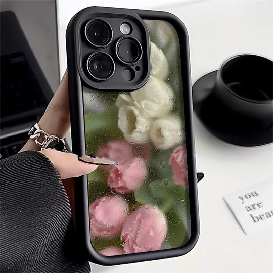 Telefoon Case voor iPhone met Bloemenprint 6