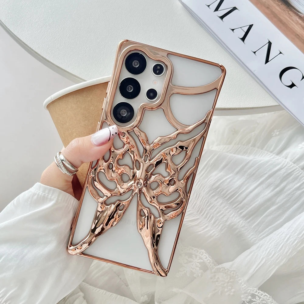 Telefoonhoesje 3D Vlinderontwerp voor Samsung Galaxy 3