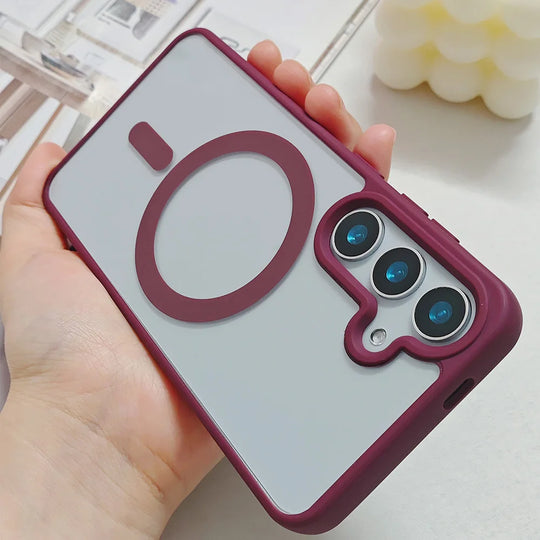 Telefoonhoesje Magnetisch Voor Samsung - Transparant & Schokbestendig 6