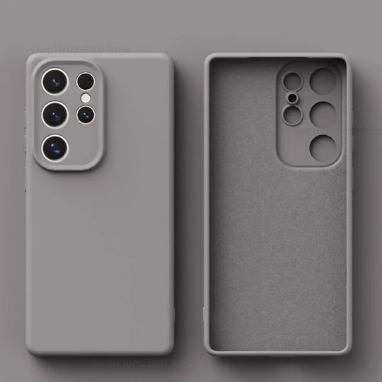 Telefoonhoesje Siliconen Schokbestendig voor Samsung Galaxy S25 S24 S23 0