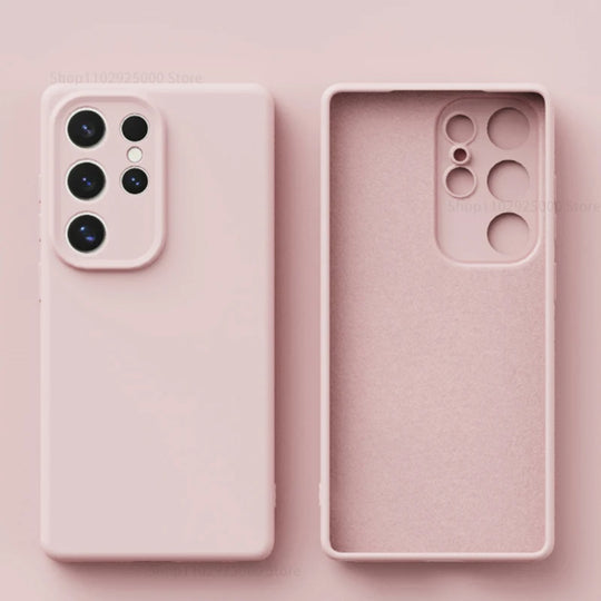 Telefoonhoesje Siliconen Schokbestendig voor Samsung Galaxy S25 S24 S23 6