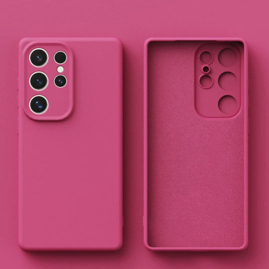 Telefoonhoesje Siliconen Schokbestendig voor Samsung Galaxy S25 S24 S23 9