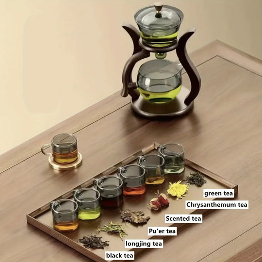 Theepot Set Creatief met Infuser en Magnetisch Druppelsysteem 5