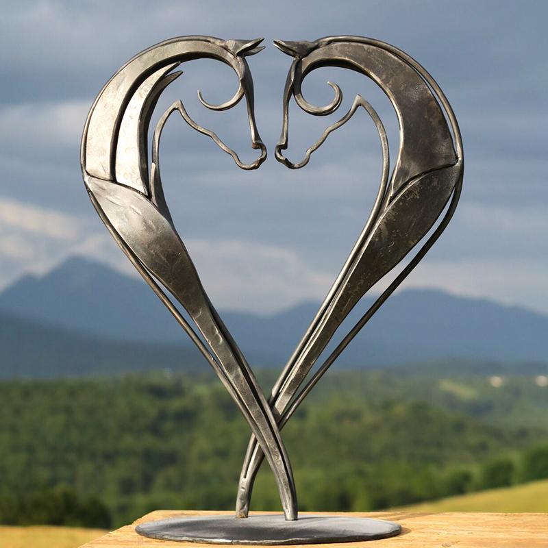 Tuin Paardbeeld Sculptuur Decoratief 3