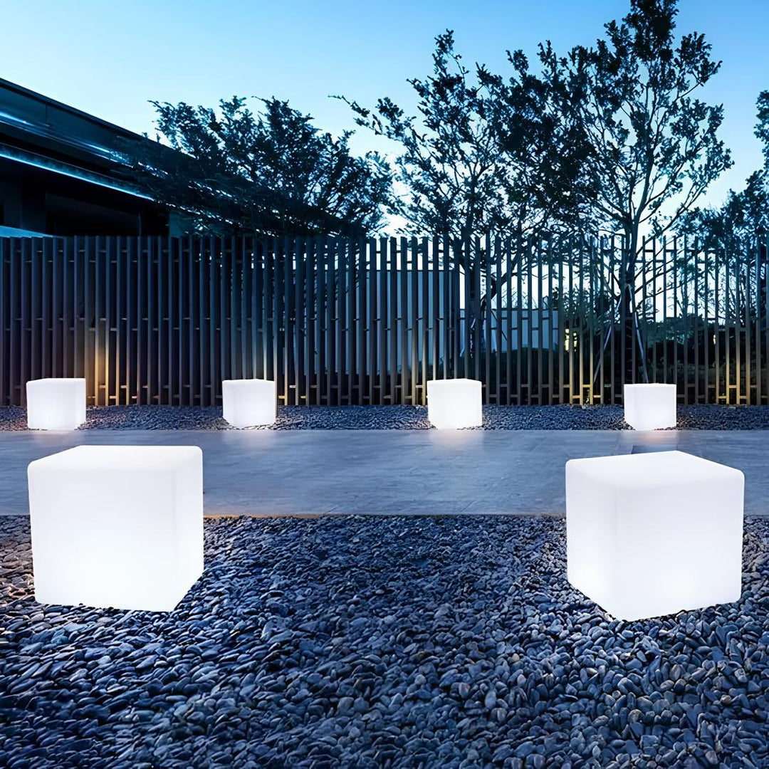 Tuinlamp Kubus Modern 1