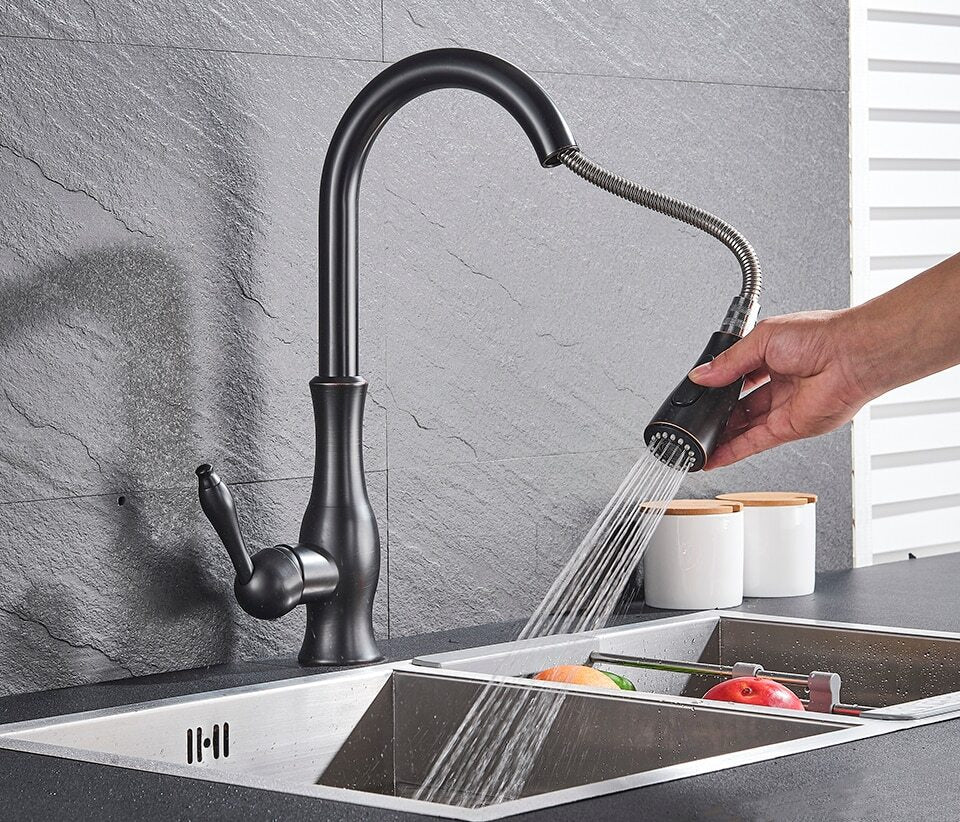 Uittrekbare Keukenkraan Anton Modern Design 2