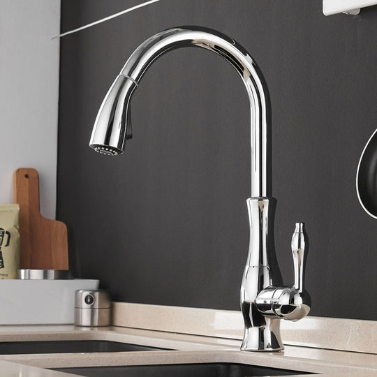Uittrekbare Keukenkraan Anton Modern Design 5