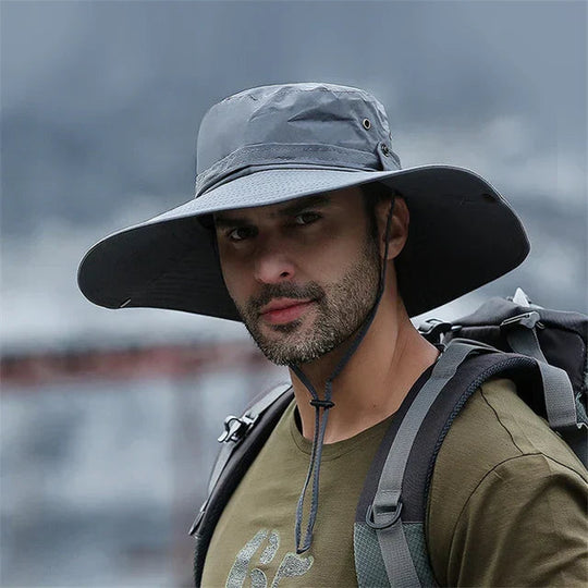 Unisex Bucket Hat Met Verstelbare Kinband Voor Buitenactiviteiten 4