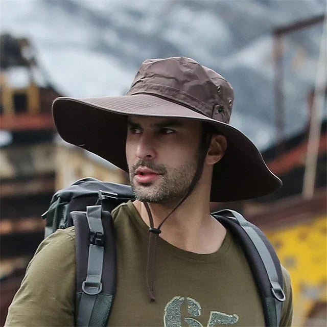 Unisex Bucket Hat Met Verstelbare Kinband Voor Buitenactiviteiten 5