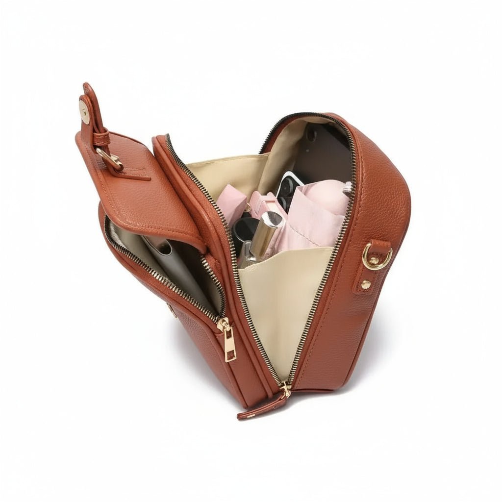 Unisex Compacte Antidiefstaltas met Verstelbare Schouderband 2