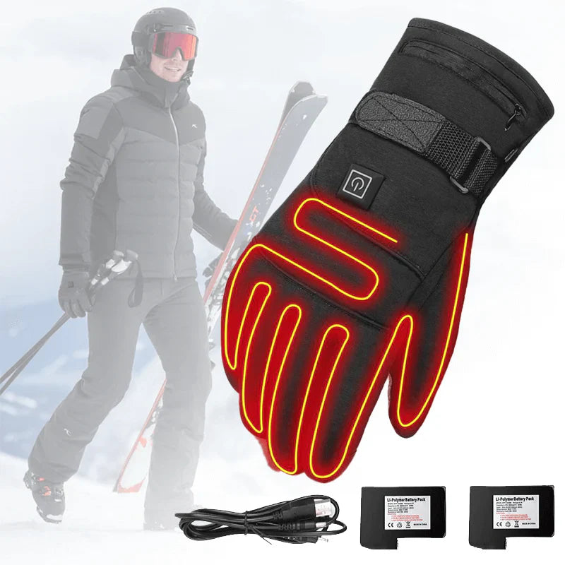 Unisex Elektrisch Verwarmde Handschoenen met Touchscreen Functie 6