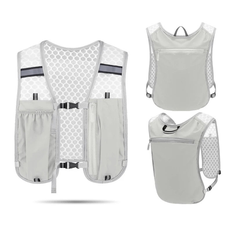 Unisex Hardloopvest met Opbergruimte en Reflectoren 2