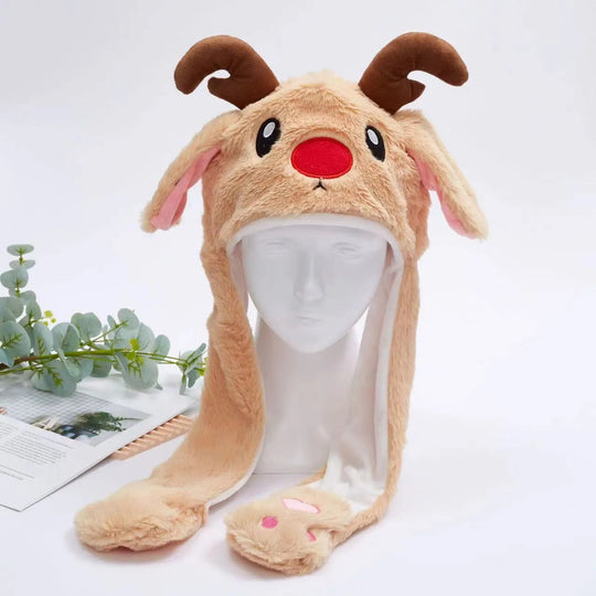 Unisex Hoed met Beweegbare Oren voor Feestelijke Gelegenheden 11