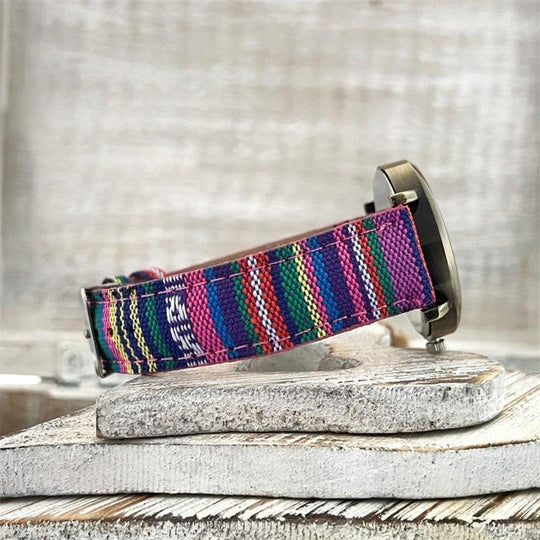Unisex Horloge Vintage Design met Gevlochten Armband 3