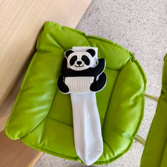 Unisex Huissokken met 3D Dierenaccent en Antislipzool 16