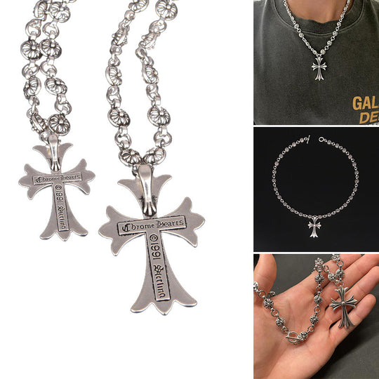 Unisex Ketting Gotische Kruishanger Alternatief Accessoire 5