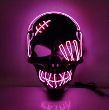 Unisex LED Masker voor Halloween Feest 5
