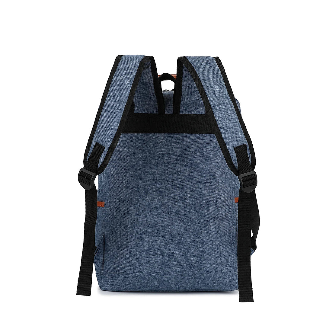 Unisex Laptop Rugzak Waterdicht Vintage Met Laptopvak 1