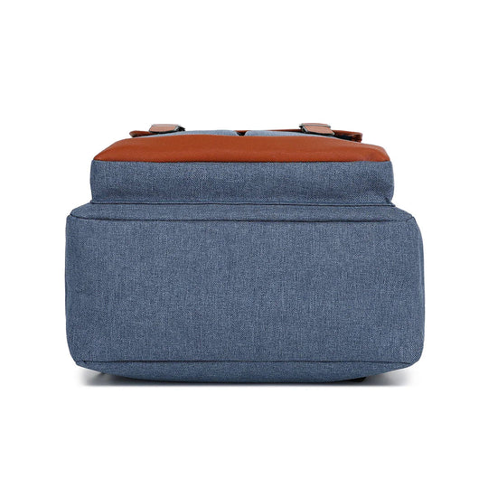 Unisex Laptop Rugzak Waterdicht Vintage Met Laptopvak 3