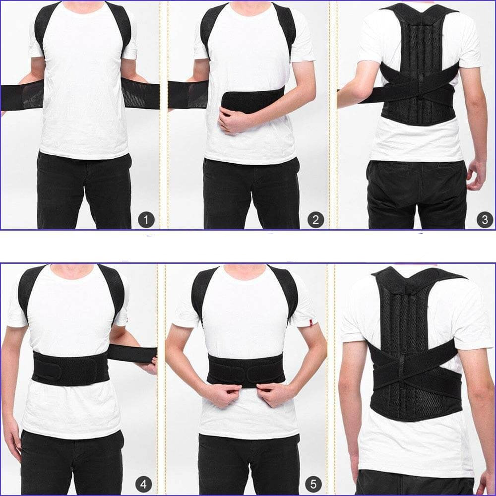 Unisex Ondersteunend Vest voor Houding 5