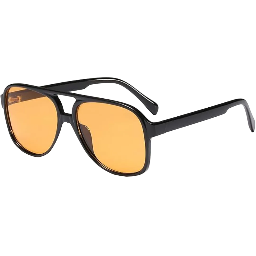 Unisex Retro Aviator Zonnebril 0